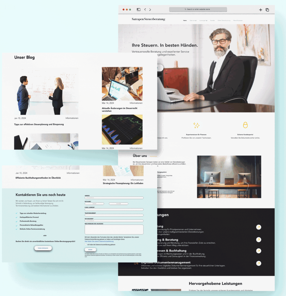 Online-Shop Lösungen 2 Website Steuerberater Mockup ezgif.com optimize